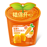 120克植得开心胡萝卜果蔬原浆果冻（南瓜西柚味）