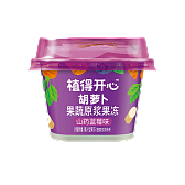 农亨-果蔬原浆果冻散称50克小方杯(山药蓝莓味)