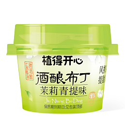 农亨-植得开心-散装系列-酒酿布丁（茉莉青提味）