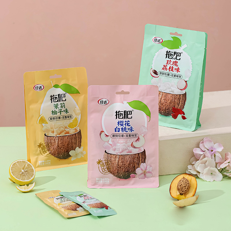 180g拖肥花香椰果饮料