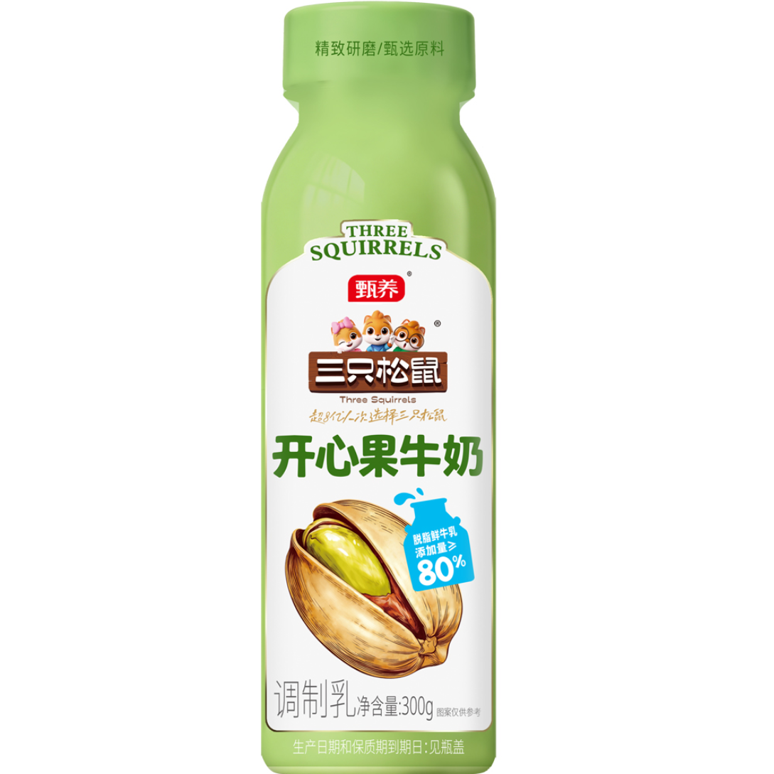 三只松鼠甄养开心果牛奶