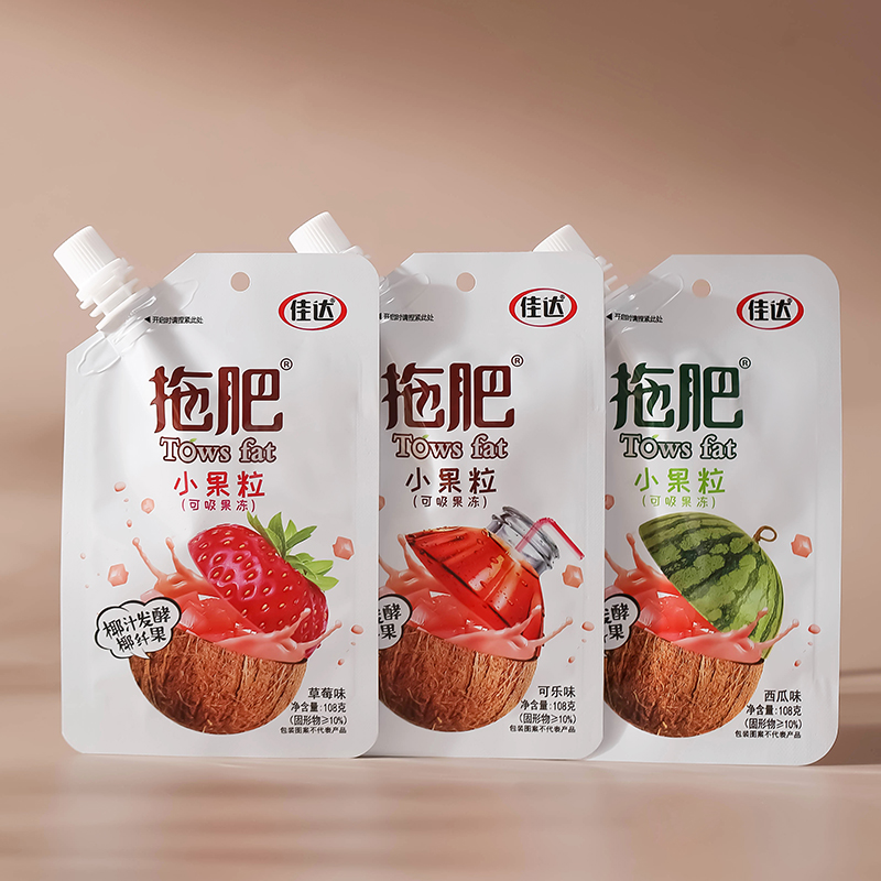 108g拖肥小果粒果冻