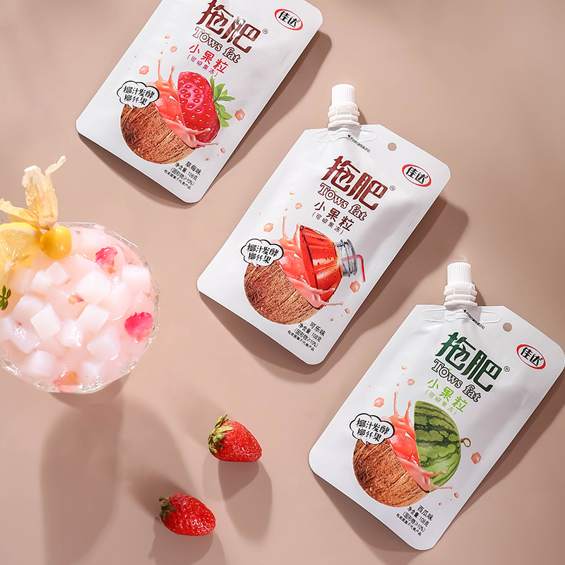 108g拖肥小果粒果冻