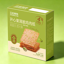 开心果薄脆鸡肉纸