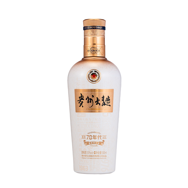 53%vol 500ml贵州大曲酒（70年代）2.0