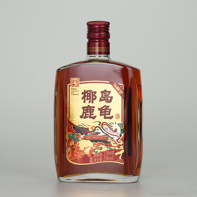 33度椰岛鹿龟酒（佳品）268ml 