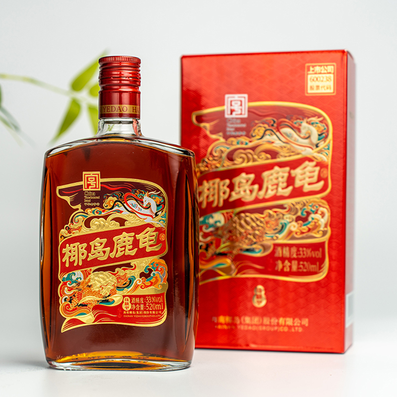 33度椰岛鹿龟酒（佳品）520ml 