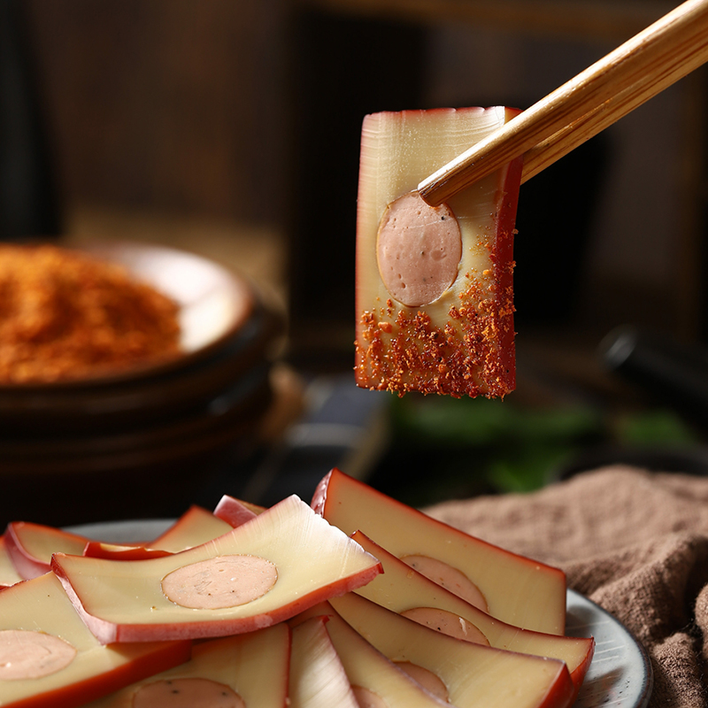 沈师傅美食热狗鸡蛋干