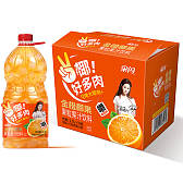 果闪牌2.5L宝莲瓶果粒果汁