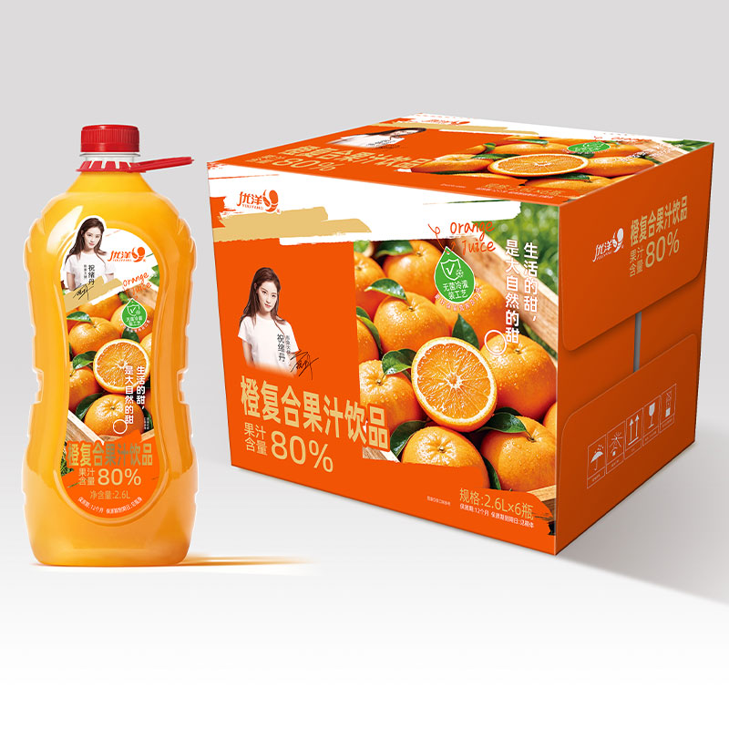 优洋2.6L金殿瓶果汁饮品