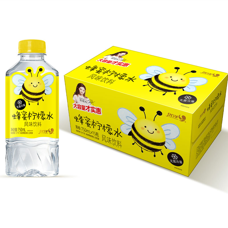 优洋750ml蜂蜜柠檬水系列