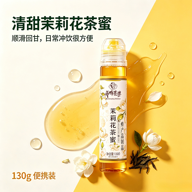 130克茉莉花茶蜜