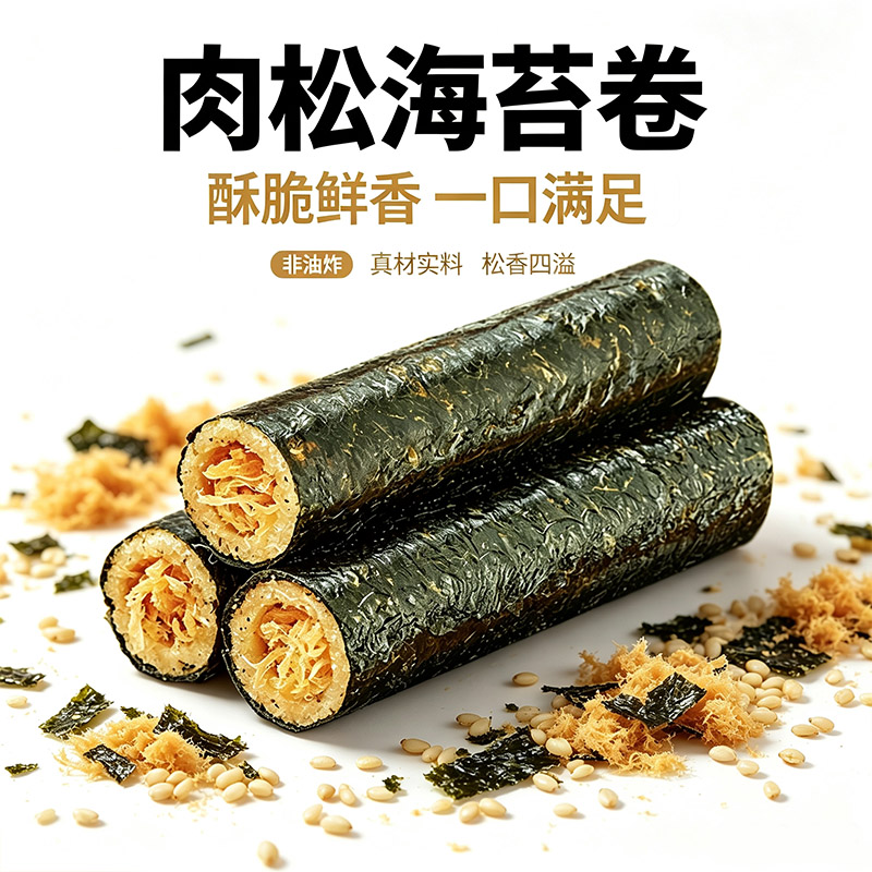 韩世功夫-肉松海苔卷
