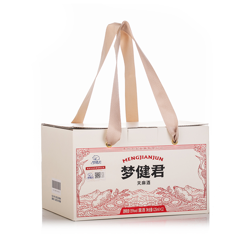 梦健君·天麻露酒35度 125ml（礼盒装）