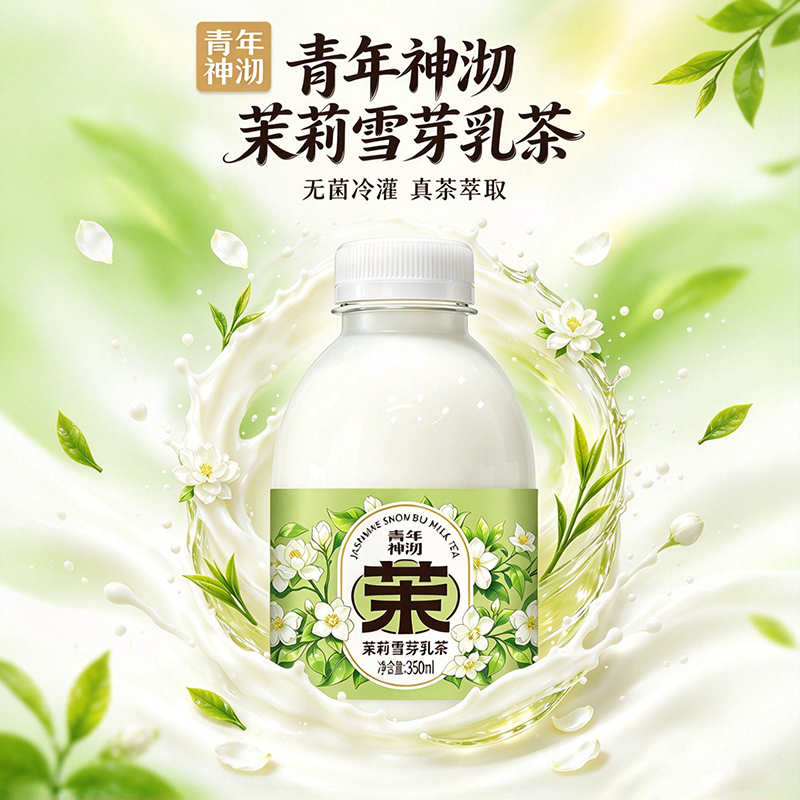 青年神沏乳茶系列