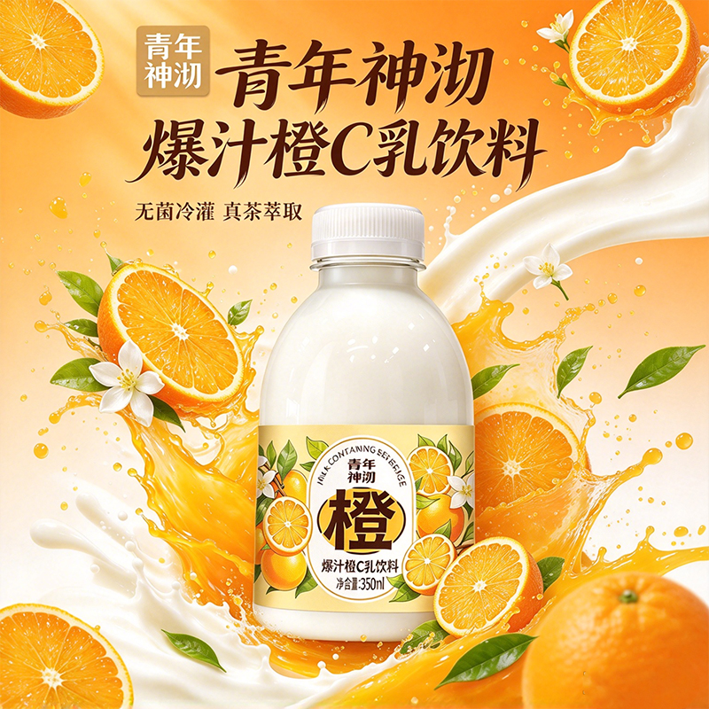 青年神沏乳茶系列