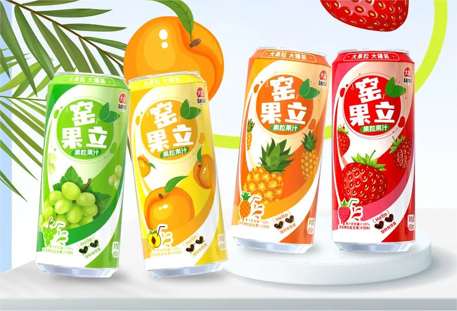 每日一品 | 果粒果汁赛道再添“猛将”,大窑“窑果立”新品上市