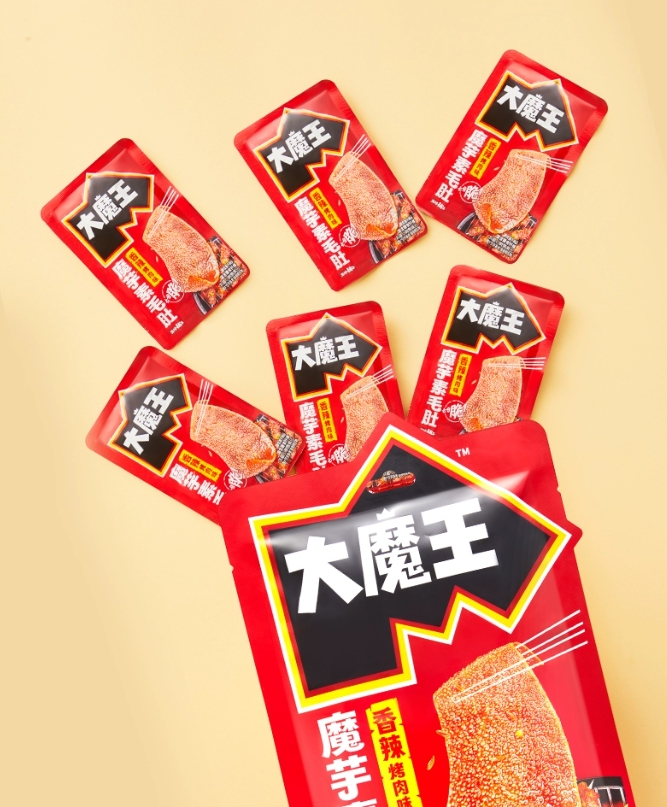 每日一品 | 抢位“魔芋素毛肚专家品牌”,盐津铺子“大魔王”登场!