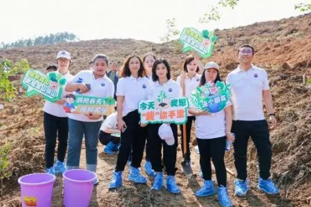 贵州茅台广西经销商积极开展公益植树节活动