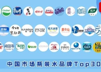 瓶装水TOP30：纯清水稍逊矿泉水，新看法水突破“一品占一地”名堂