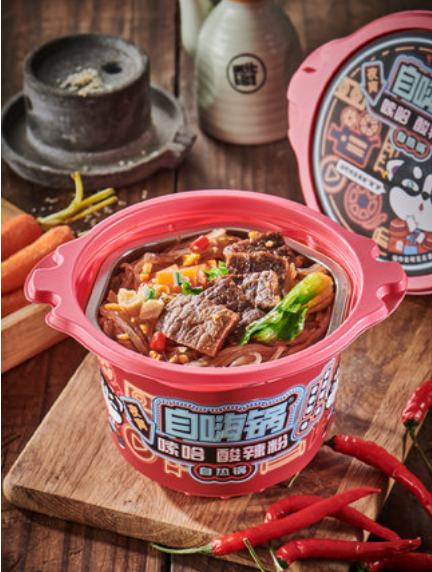 嗦哈酸辣粉.png 连续四年618第一,自嗨锅以创新产品打破低价“内卷”