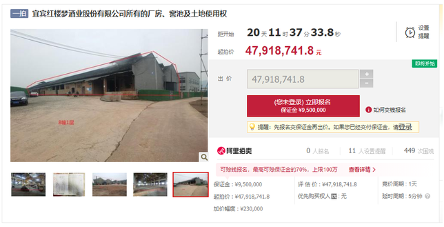 今年混得最惨的白酒企业，红楼梦“卖身还债”！