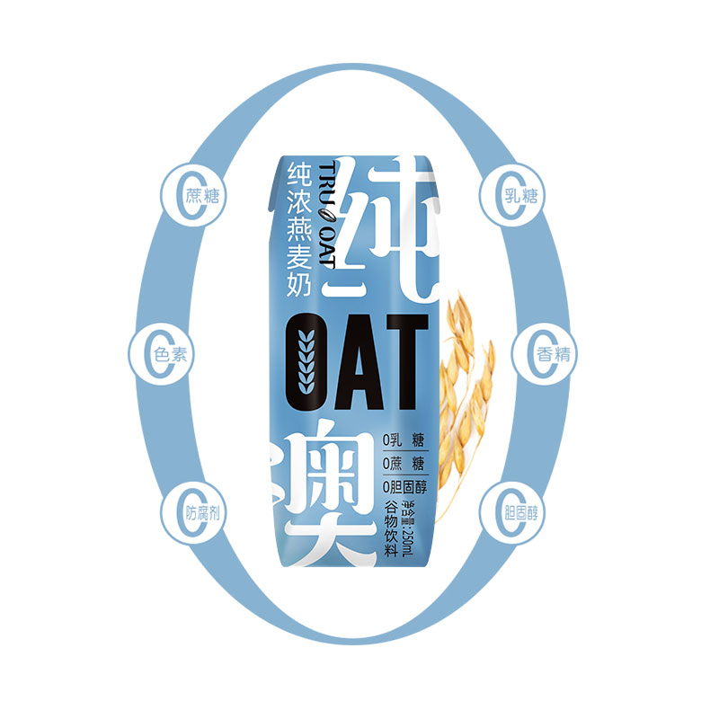 纯澳纯浓燕麦奶250mLx24盒