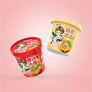 幸运小熊浓汤小面包装策划