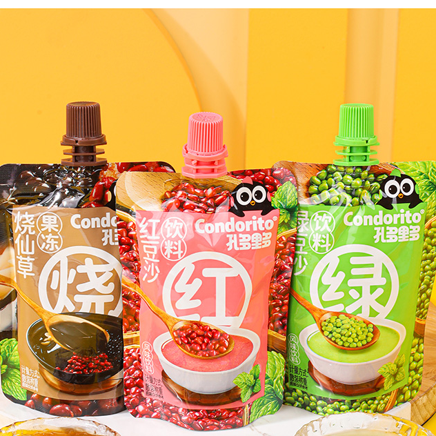 孔多里多绿豆红豆烧仙草