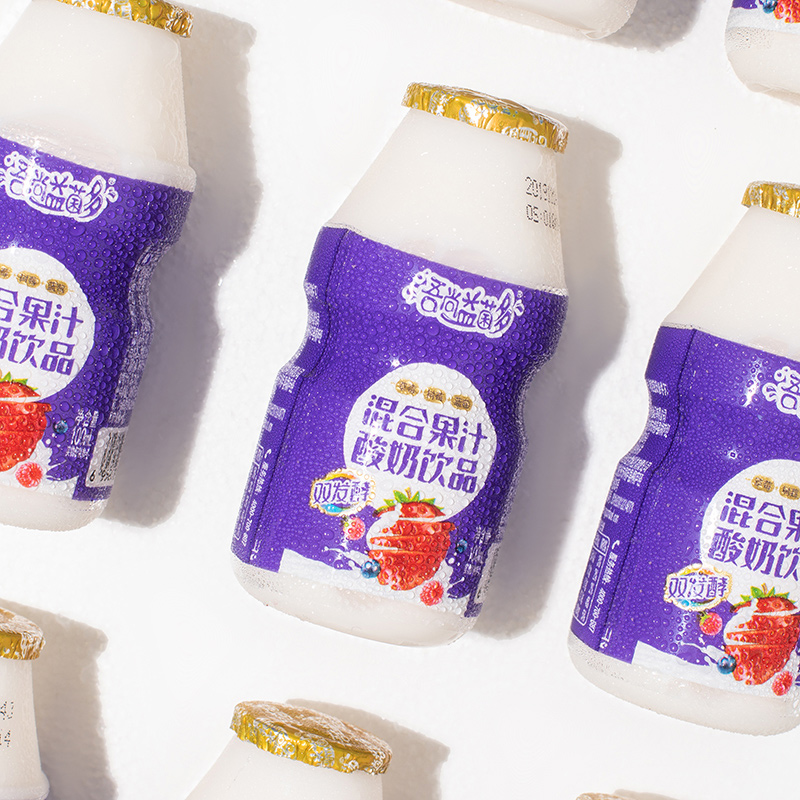 吾尚益菌多混合果汁酸奶饮品100ml*30瓶