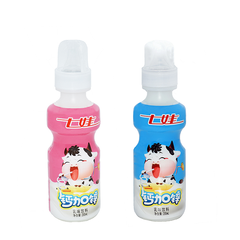 七娃钙加锌带奶嘴礼盒*标箱200ml