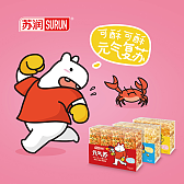 苏润208g麻辣火鸡/香辣蟹黄/冰糖桂花/黑糖坚果/咸蛋黄肉松沙琪玛