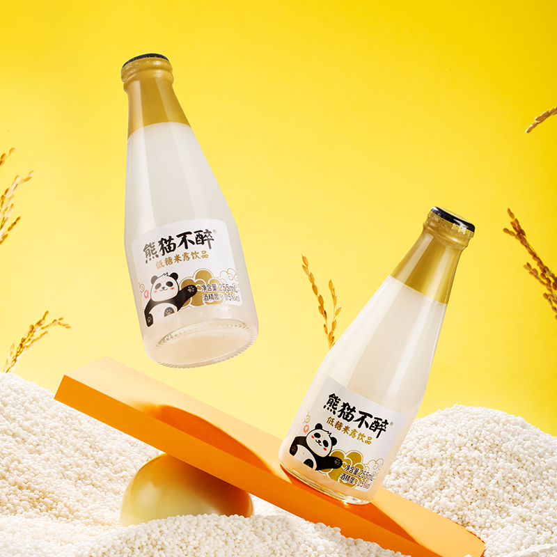 熊猫不醉低糖米露255mL