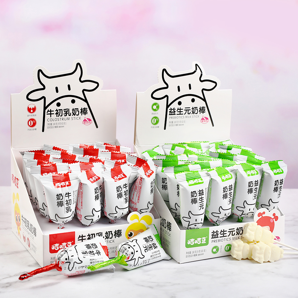 咭咭豆奶棒180g单扭插盒装--2020年火爆利润大新品