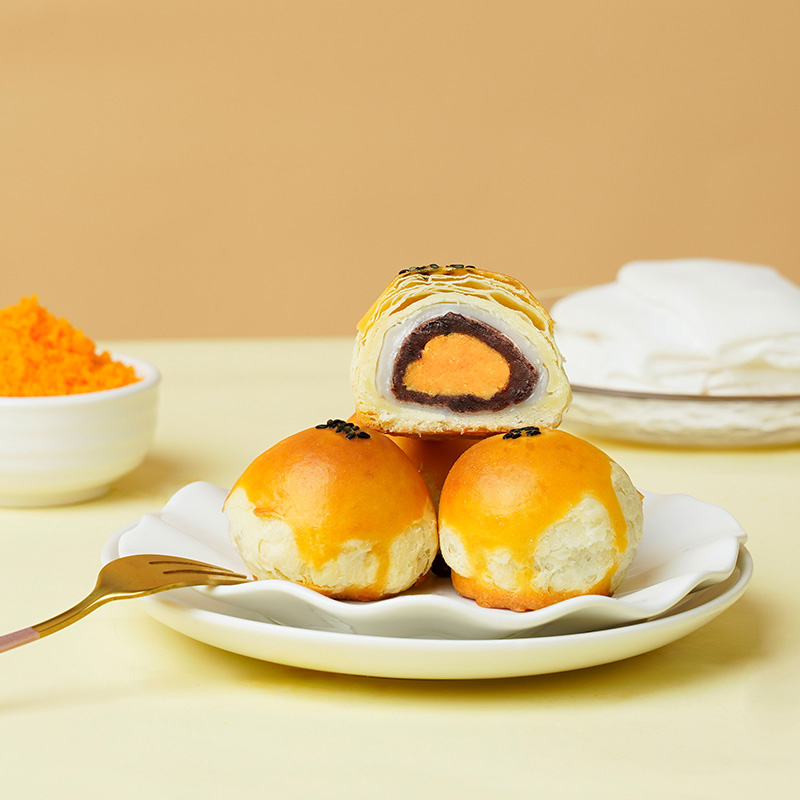 轩妈迷你酥乐享系列8枚装（红豆味）