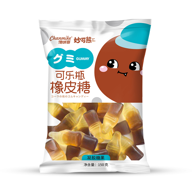 馋咪客可乐瓶橡皮糖