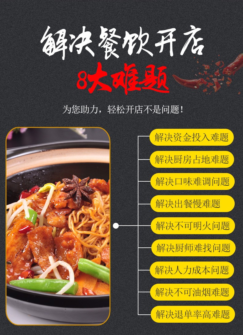 温生记新品鸡肉豆角焖面24盒冷冻速食快餐外卖微波即食卤面商用