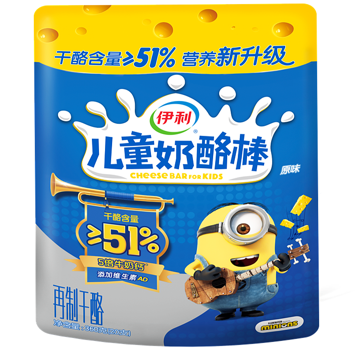 伊利儿童奶酪棒（360g原味）