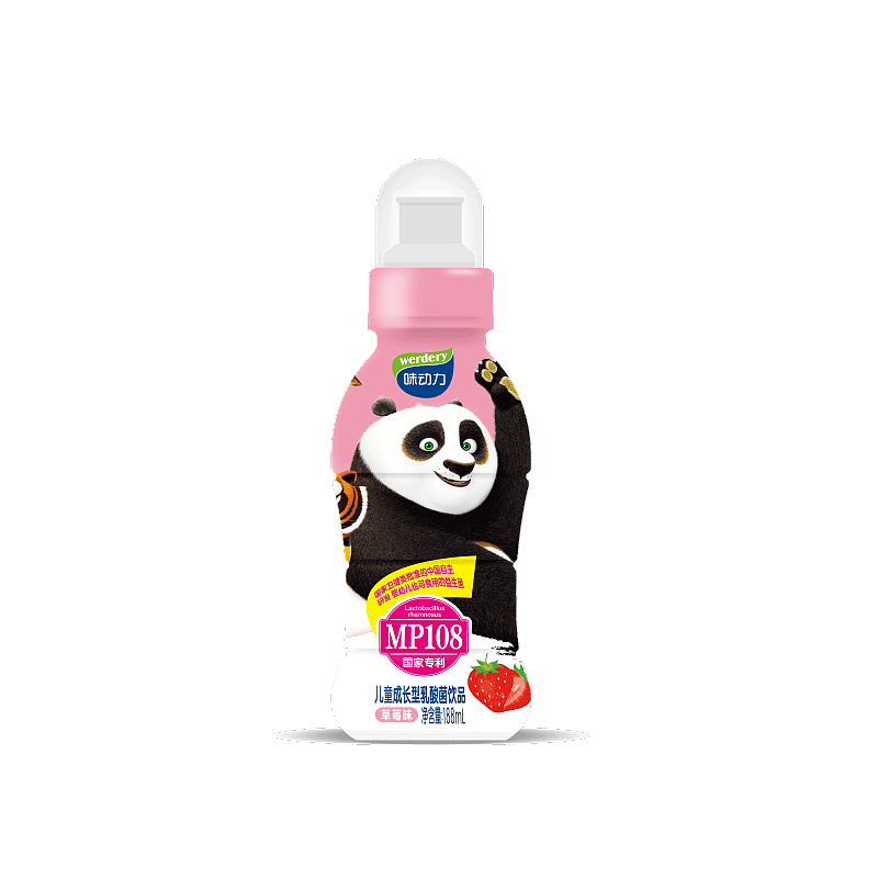 味动力运动盖系列草莓味188ml儿童成长型乳酸菌饮品