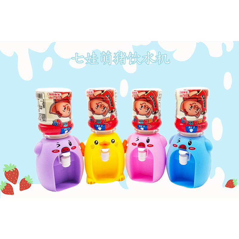 七娃萌猪饮水机乳味饮料180ml