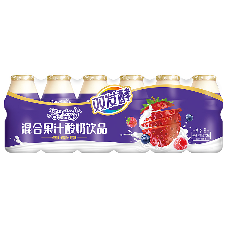 吾尚益菌多混合果汁酸奶饮品100ml*30瓶