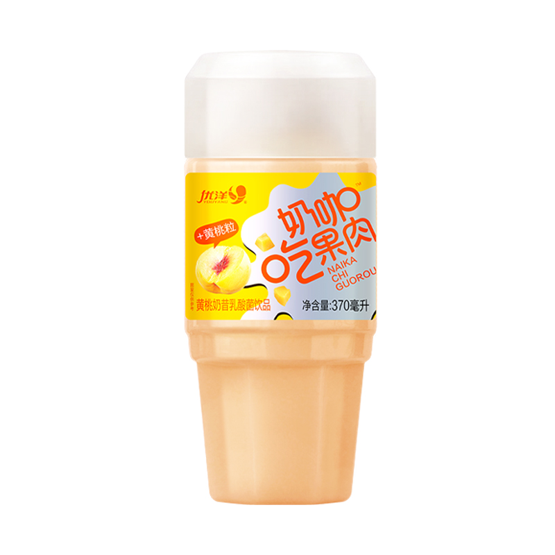 奶咖吃果肉370ML