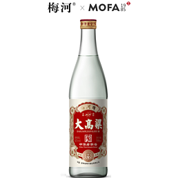 梅河高粱酒  大高粱系横（浓香 500ml 42/50度）