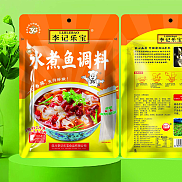 李记水煮鱼调料225克 /袋   185g/袋