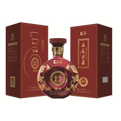 山庄老酒情怀喜庆版