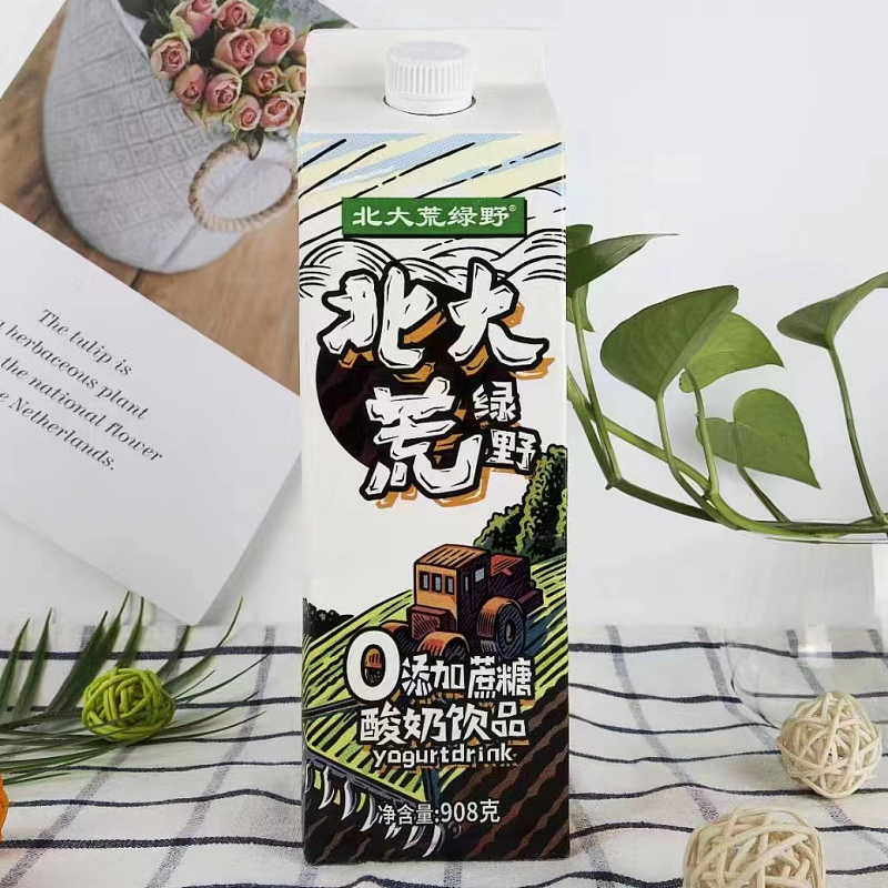 北大荒绿野酸奶0添加908克