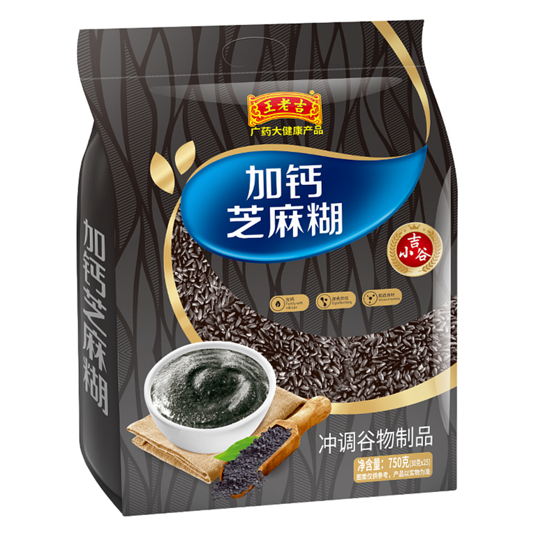 王老吉加钙黑芝麻糊750g