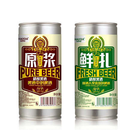 珍好恰鲜扎精酿啤酒、原浆精酿啤酒