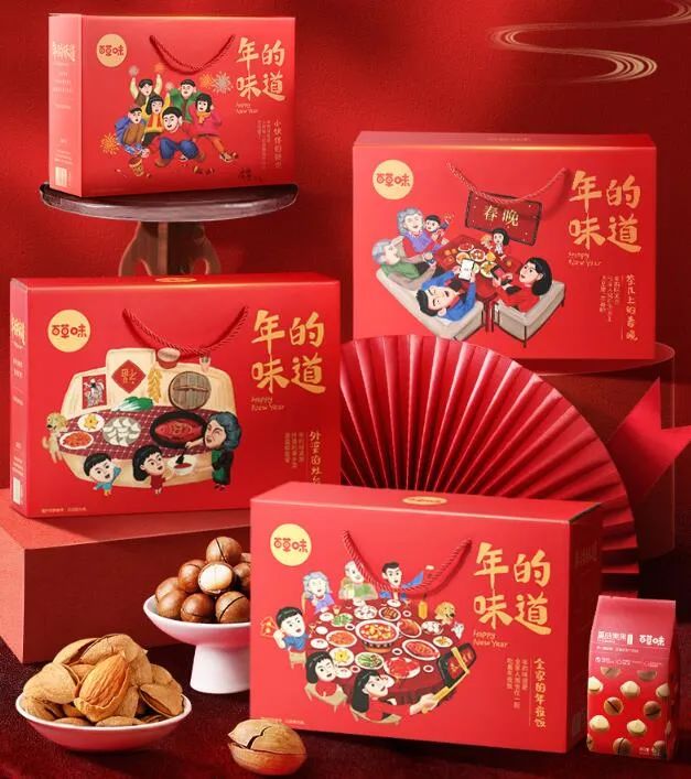 年货礼盒“终端酣战”，各大品牌“借牛”发挥