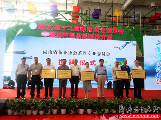 湖南省茶业协会茶器专业委员会今天在长沙成立